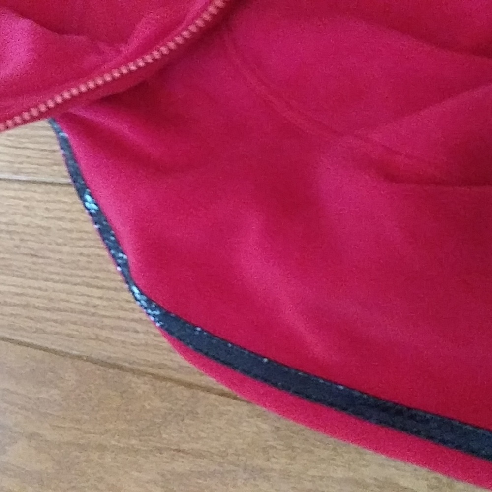 BEBE Sport Two Piece Sweat Suit, Women size M, Red - Picture 4 of 10